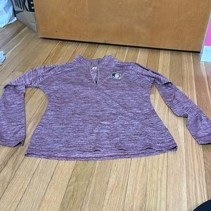 Quarter zip sweatshirt